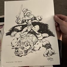 Rare Wendy Pini Promo Store Poster 1982 Science Fiction Print - Elfquest picture