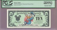 2003 $10A Donald Disney Dollar PCGS PPQ SUPERB GEM NEW picture