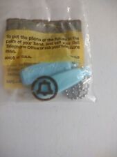 Vintage Collectable Trimline Touch-Tone Phone Keychain Blue New in Package picture