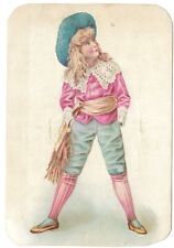 Golden Eagle Clothing Store Kansas City Victorian Advertising Card for Pink Vntg picture