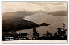 c1910's Lake George From Anthony's Nose Mt. View  NY RPPC Photo Postcard picture