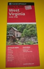 WEST VIRGINIA  STATE Rand McNally  2011 Paper Folded Map  **NEW** picture