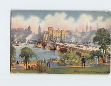 Postcard Prince's Bridge Melbourne Australia picture