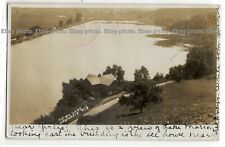 1906 Lake Marion ice house, Mazomanie, Wisconsin; history photo postcard RPPC % picture