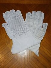 New US Military Barb Razor Concertina Wire Leather Handling Gloves picture