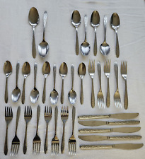 Vintage Superior Stainless USA DAPHNE 5-5pc Place Settings~Serving Spoons~MORE picture
