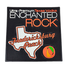 Enchanted Rock Premium Texas Vodka Fredericksburg Peach Counter Bar Mat 13.5'