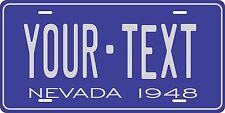 Nevada 1948 License Plate Personalized Custom Auto Bike Motorcycle Moped key tag picture