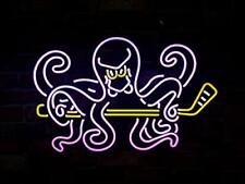New Detroit Red Wings Octopus Hockey Neon Light Sign 24