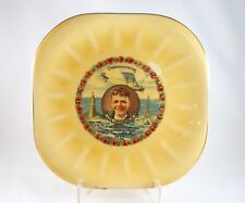 Charles Lindbergh Commemorative Plate, 1927 Atlantic Crossing, With Advertising picture