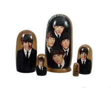 The BEATLES 5 pcs Russian Nesting Doll #3657 picture