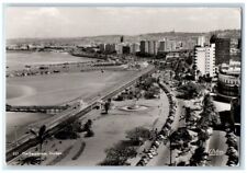 1956 The Esplanade City Beach View Durban South Africa RPPC Photo Postcard picture