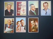 1953 TV TELEVISION RADIO OF NBC STARS CARDS (7 SCARCE ODD NUMBERS)  BOWMAN picture