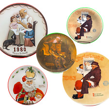 Knowles Norman Rockwell Christmas Plates '78-'84 picture