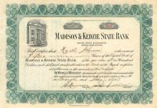Madison and Kedzie State Bank - Banking Stocks picture