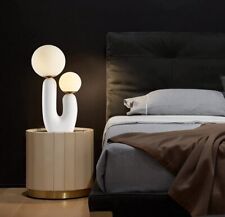 Nordic Table Lamp Creative Art Plant Bedside Lamp Modern Fashion Paint Desk Lamp picture