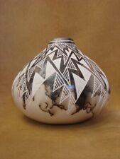 Acoma Pueblo Etched Horse Hair Pot by Gary Yellow Corn picture