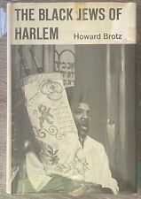 The Black Jews of Harlem Book / Howard Brotz 1964 First Printing Free Press 1964 picture