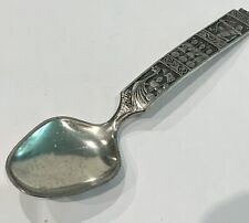 Vintage Konge tinn Norwegian Pewter Spoon picture