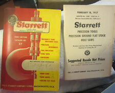 1957 LS Starrett Tools Catalog 27 Precision Instruments,w net prices Vintage picture