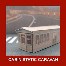 Caravan Static Mobile Home Model Containers x 3 HO Gauge 1:87 picture