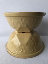 Vintage T.G. Green Ltd England Church Gresley Gripstand Mixing Bowls 12's 18's picture