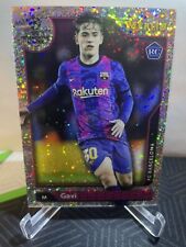 2021-22 Topps Merlin Chrome UCL Gavi RC Rookie Speckle 30/150 Jersey # picture
