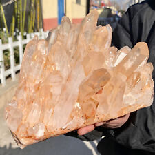 8.3LB Natural white Crystal Himalayan quartz cluster /mineralsls Specimen picture
