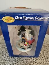 Vintage 2000 Special Times Glass Figurine Ornament Mailman Hand Painted picture