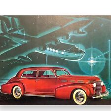 1938 Cadillac Sixty Special The Saturday Evening Post Antique Print Ad Poster picture