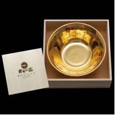 天下一品 TENKAIPPIN Pottery Golden Ramen Bowl Donburi With paulownia box from japan picture