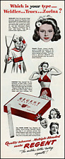 1944 Regent cigarettes Vera Zorina ballerina~Virginia Weidler art print ad L88 picture