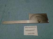General USA No. 17 Stainless Steel Protractor 0-180 Degree Angle Finder G936 picture