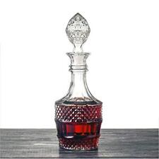 Liquor Decanter Glass Decanter Bottle With Airtight Stopper Wiskey Vodka Bourbon picture