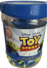 Disney Parks Pixar Toy Story Aliens Big Bucket O' Little Green Men Complete 25 picture