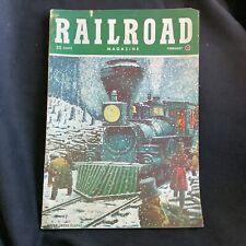 Railroad Magazine - February 1952 - New York's Forgotten Railway, Niagara Trip picture