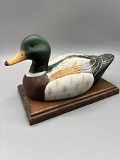 Royal Crown Ceramic Mallard Duck Figurine Colorful Bird picture