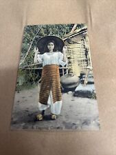 Philippines Woman Tagalog Maid Postcard picture