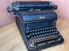 1940 Royal KMM-12 Working Vintage Desktop Typewriter w New Ink Wide Carriage picture
