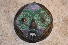 Ghana African Beaded Ceremonial Round Mask Pier One Imports picture