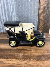 Vintage McCoy Pottery Cookie Jar Ford Model T Touring Car Automobile 1960's picture