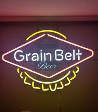 Grain Belt Beer Nordeast Neon Sign Beer Bar Man Cave Wall Decor Artwork 20x16 picture