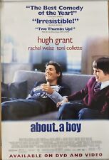 Hugh Grant stars In About a Boy 26 x 40 DVD promotional Movie poster picture