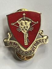 RARE WWII US Army 15th Ordnance Battalion Unit Crest D.I.  German Made - CB #tc1 picture