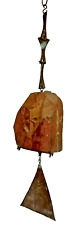 24” Soleri Cosanti Arcosanti Bronze Wind Bell Chime Vtg Modern Mcm Sculpture Old picture