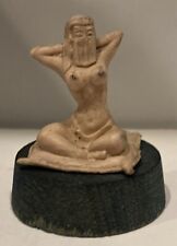 Exotic Harem Dancer That Moves With Crank On Bottom 2” Tall x 1.5” Round 1940’s picture