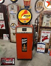 Rustoration 1960’s GILMORE GASOLINE Speed Shop Gasboy Gas Pump - Gas & Oil picture