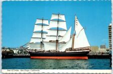 Postcard - Star Of India - San Diego, California picture