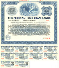 Federal Home Loan Banks - $25,000 Consolidated Specimen Bond - Made by the Ameri picture