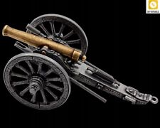 Historical Miniature Cannon Replica Aluminum Civil War 1861 Gift For Collectors picture